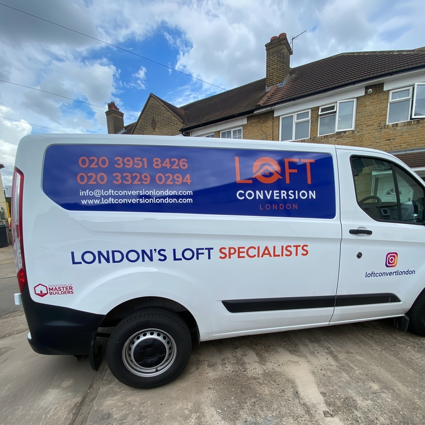 Vinyl van signs