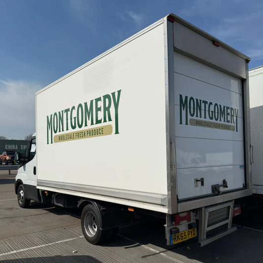 Vinyl van signs