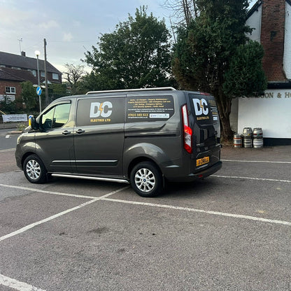 Vinyl van signs