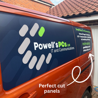 Van sign example