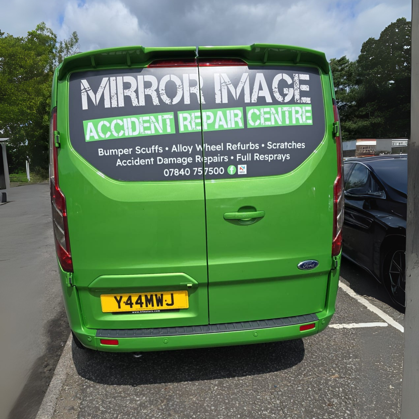 Magnetic van signs