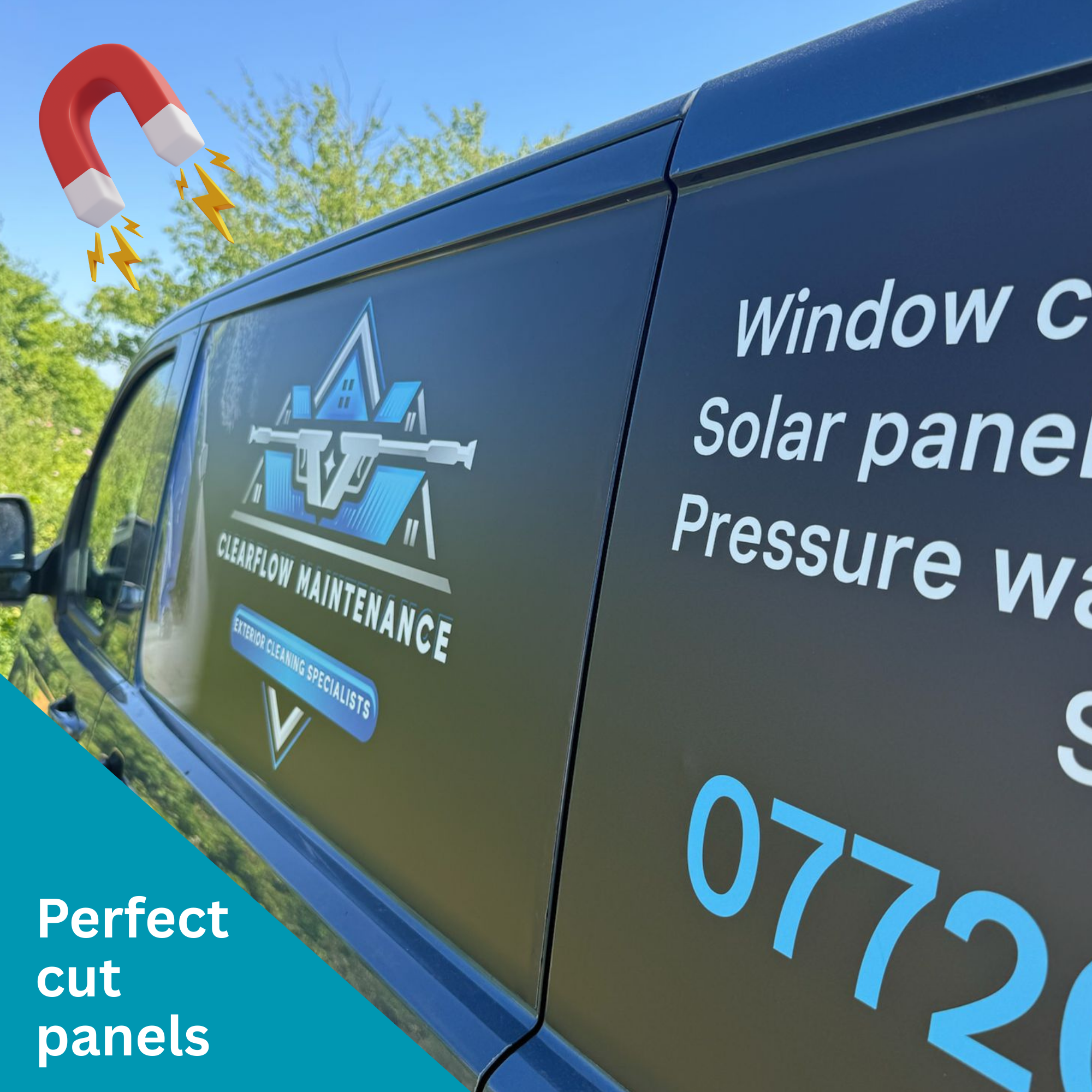 Magnetic Van Signs Magnetic Van Signage Signs DIY Magnetic Van Signs Magnetic Van Signage Signs DIY