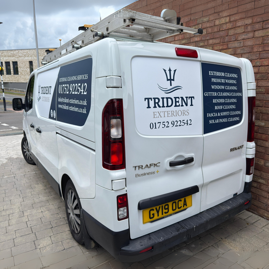 Vinyl van signs