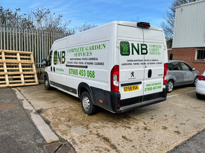 Vinyl van signs