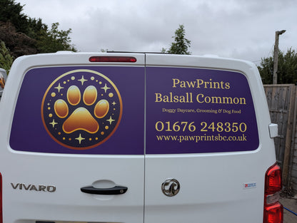 Magnetic van signs
