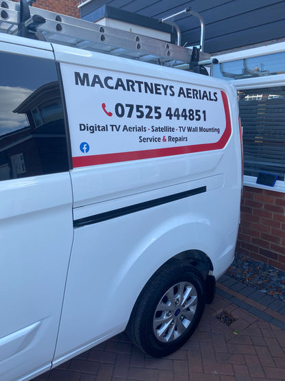 Magnetic van signs