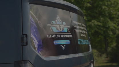 Vinyl van signs