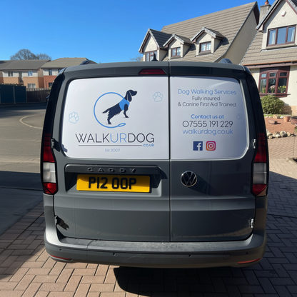 Magnetic van signs