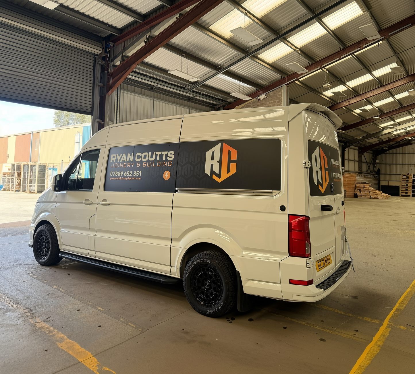 Magnetic van signs