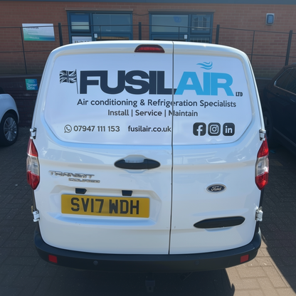 Magnetic van signs