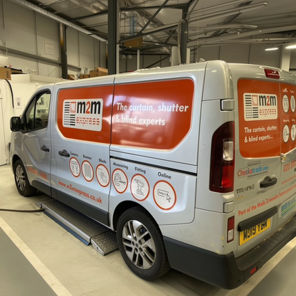 Vinyl van signs