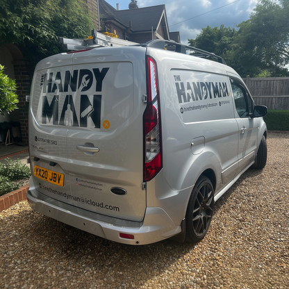 Vinyl van signs