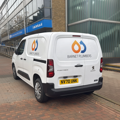 Vinyl van signs