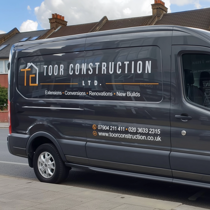 Vinyl van signs